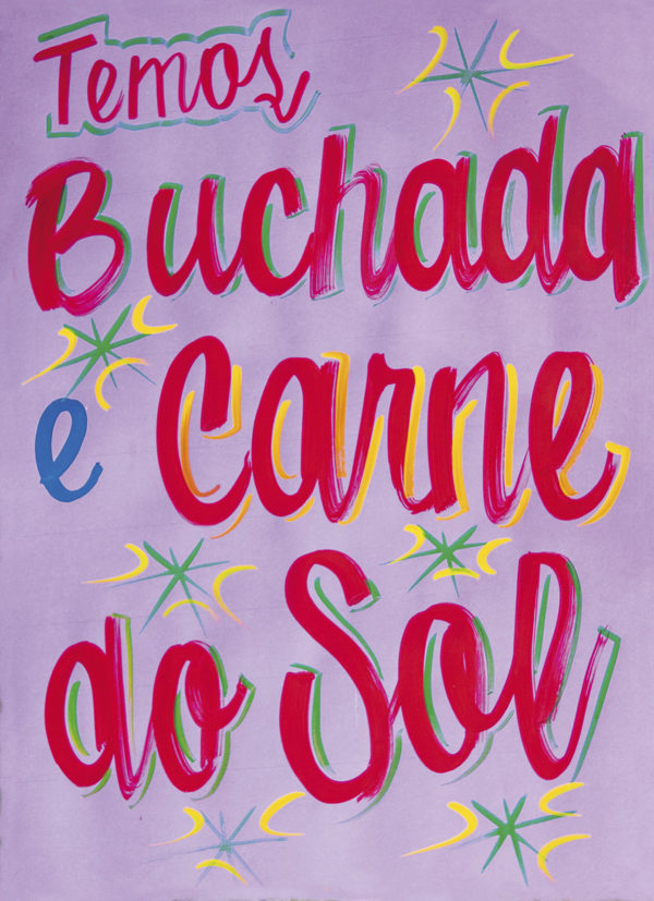 Posters created by the painter Genivaldo, Tourist Market, Petrolina-PE [2013].