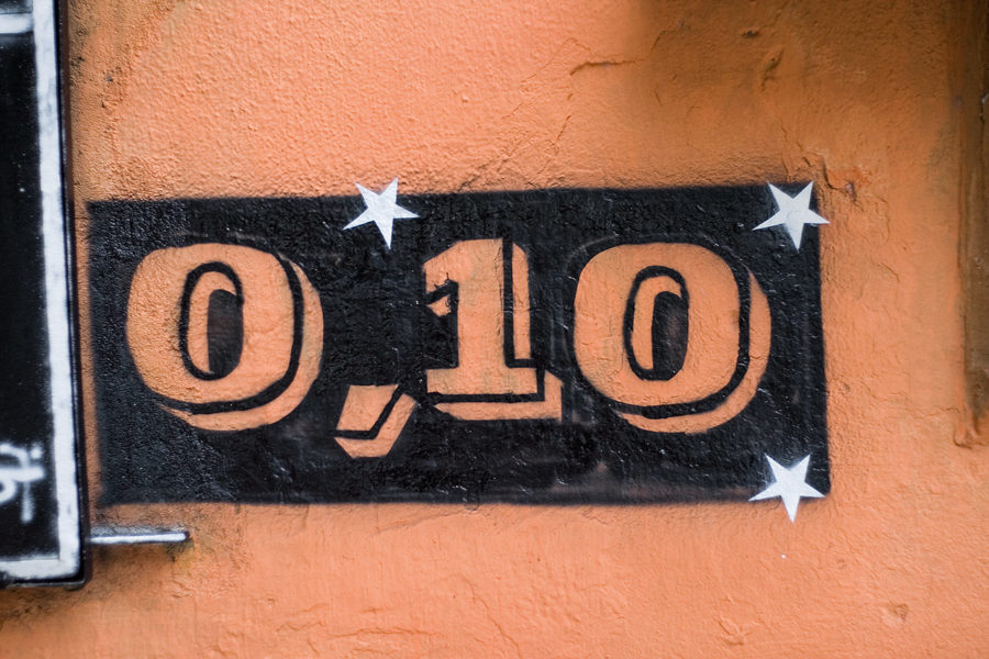 Detail of a sign on a commercial establishment on Alto Zé do Pinho, Recife-PE [2009].