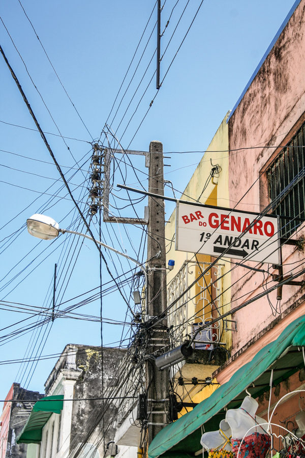 Commercial sign photographed the São José district, Recife-PE [2009].